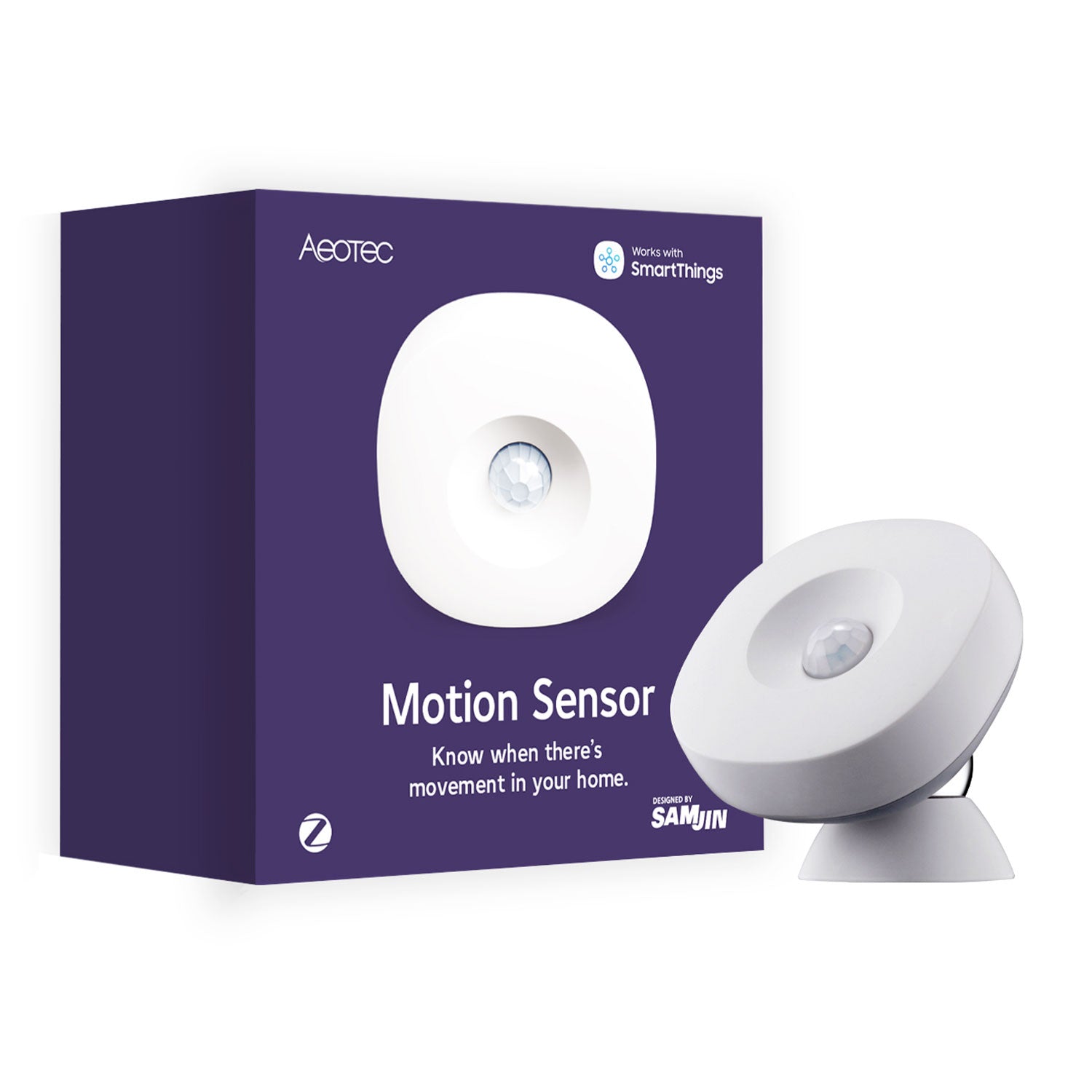 Aeotec SmartThings Motion Sensor Bewegungsmelder Zigbee Verpackung