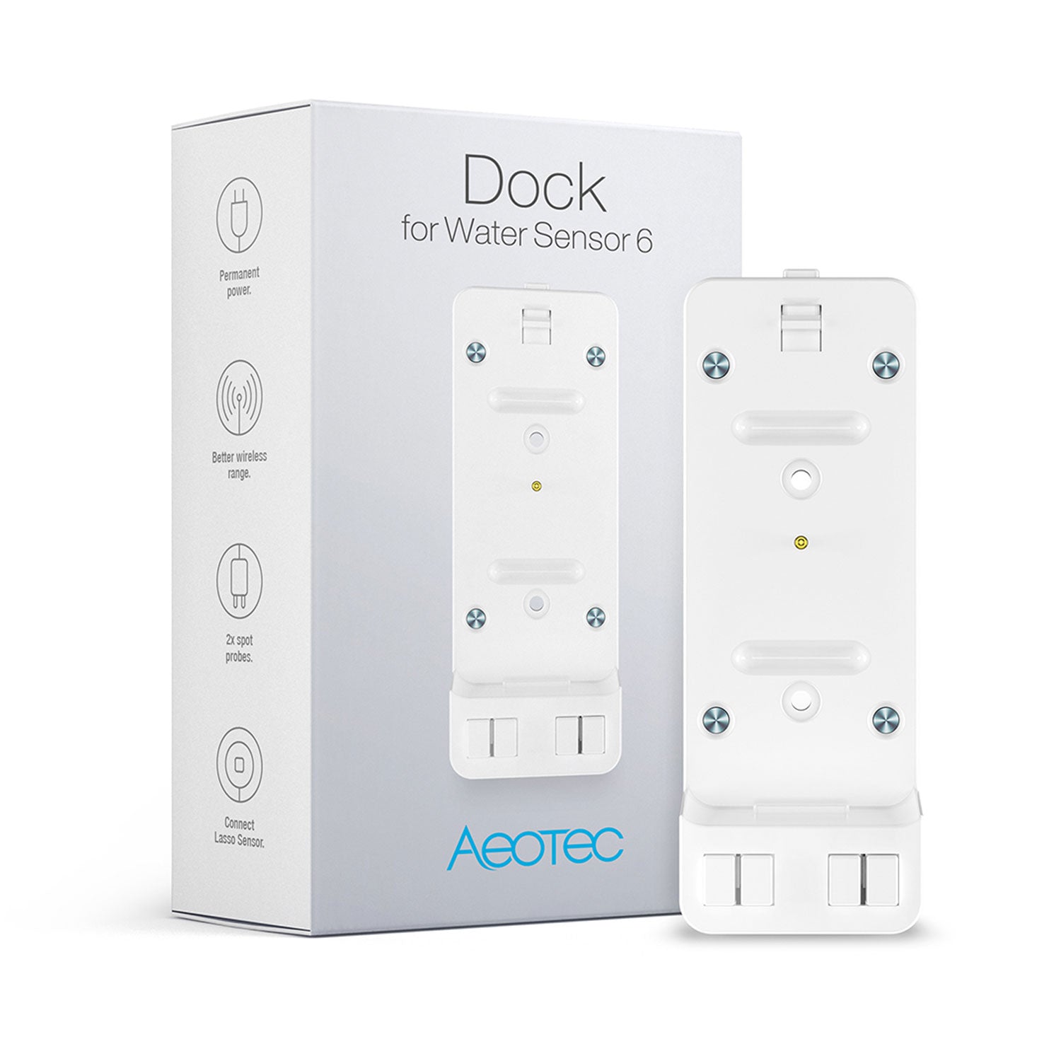 Aeotec Dockingstation für Wassersensor 6 Verpackung
