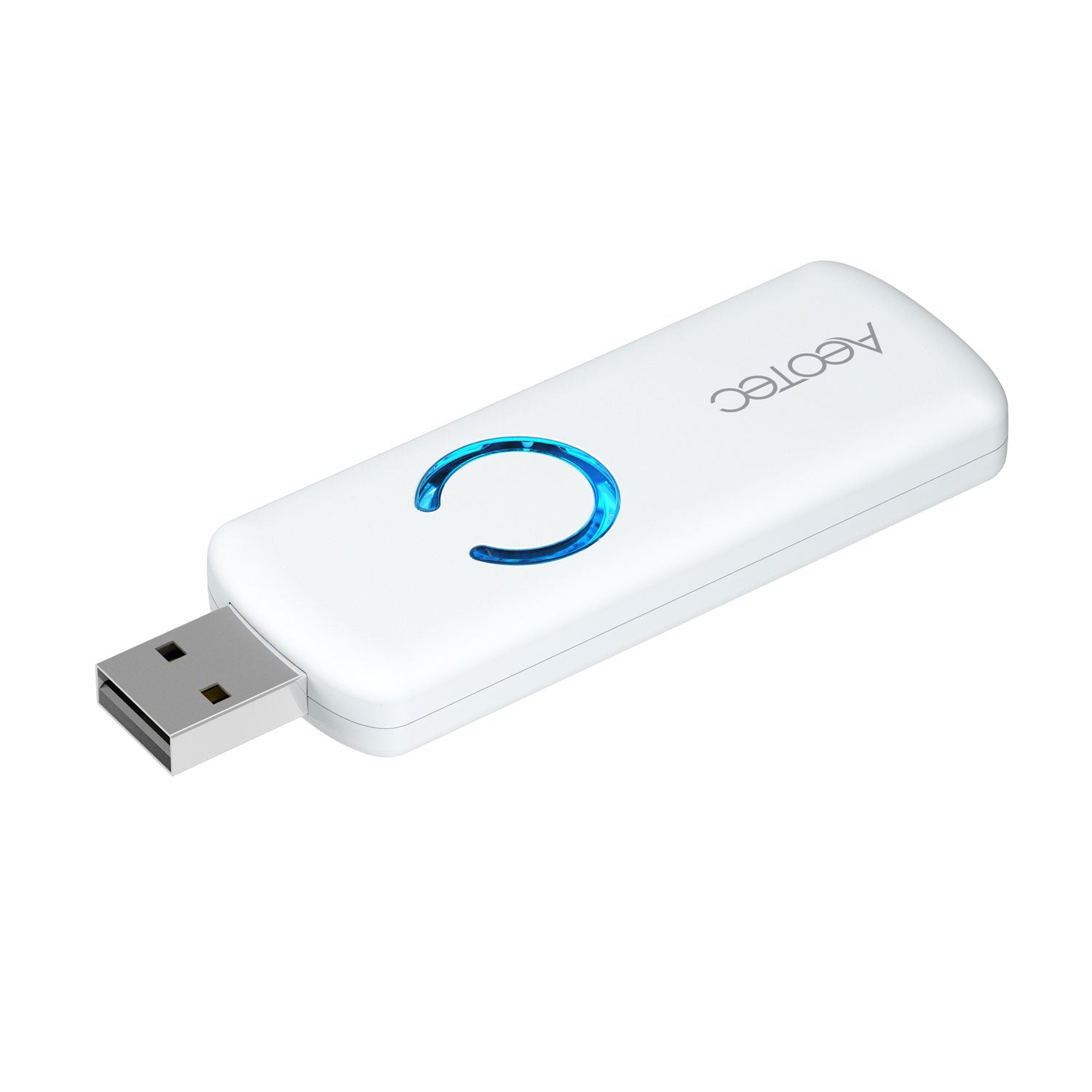 Aeotec USB Adapter mit Batterie Z-Stick GEN5 Seitenansicht