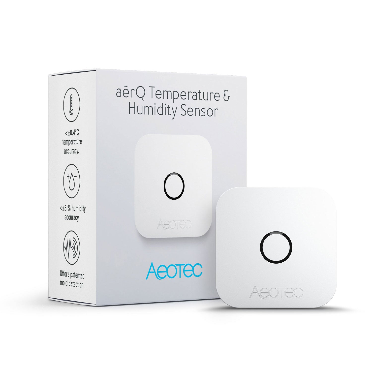 Aeotec aërQ Temperature & Humidity Sensor Verpackung