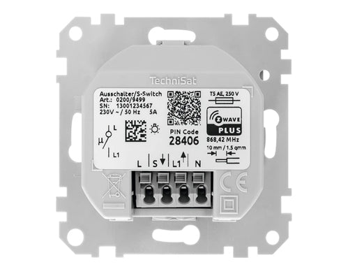 TechniSat Ausschalter (kompatibel mit Merten-Schalterprogrammen)