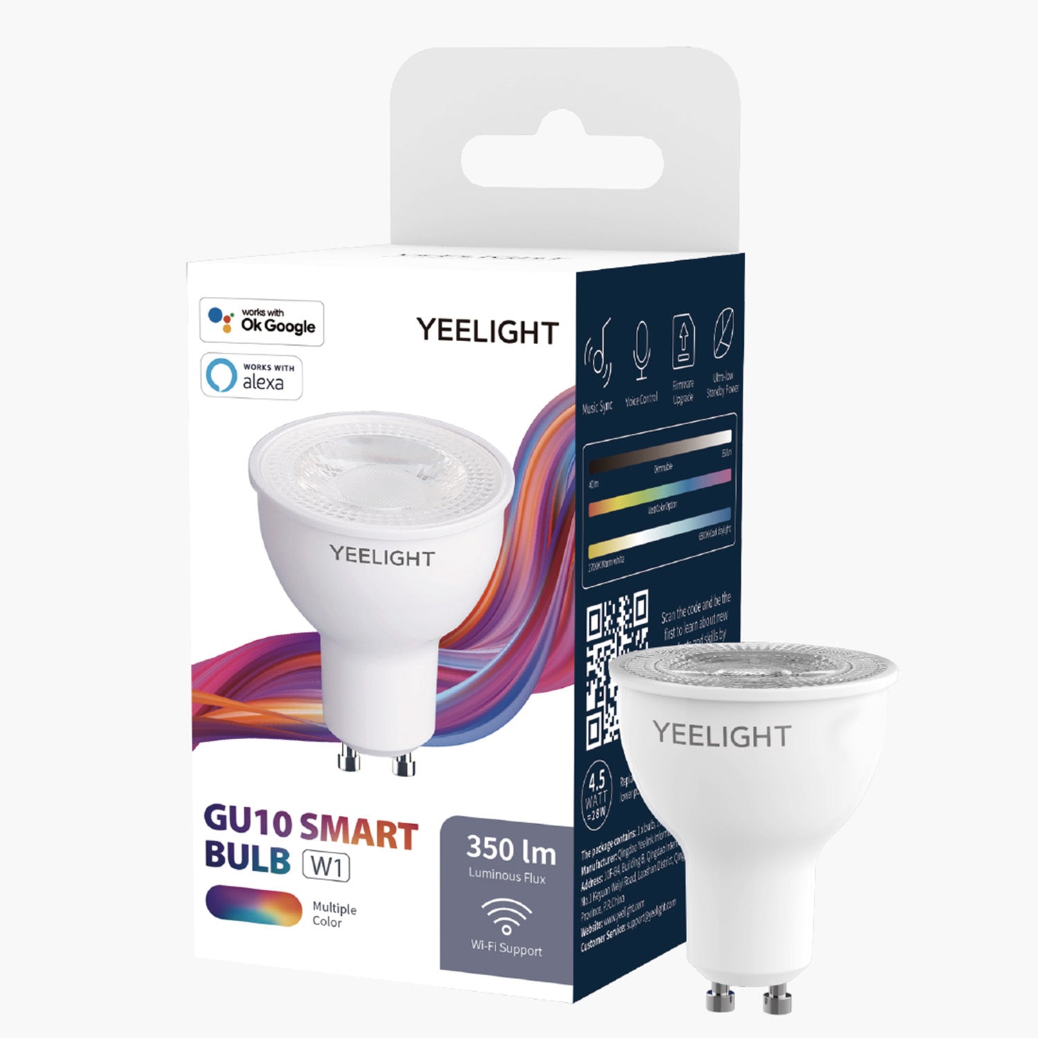 YEELIGHT LED GU10 Smart Bulb W1 Mehrfarbig WLAN